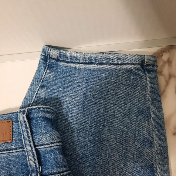 Judy Blue Jeans Womens 16W Blue High Rise Relaxed Fit Straight Leg JB88262 - Picture 7 of 15